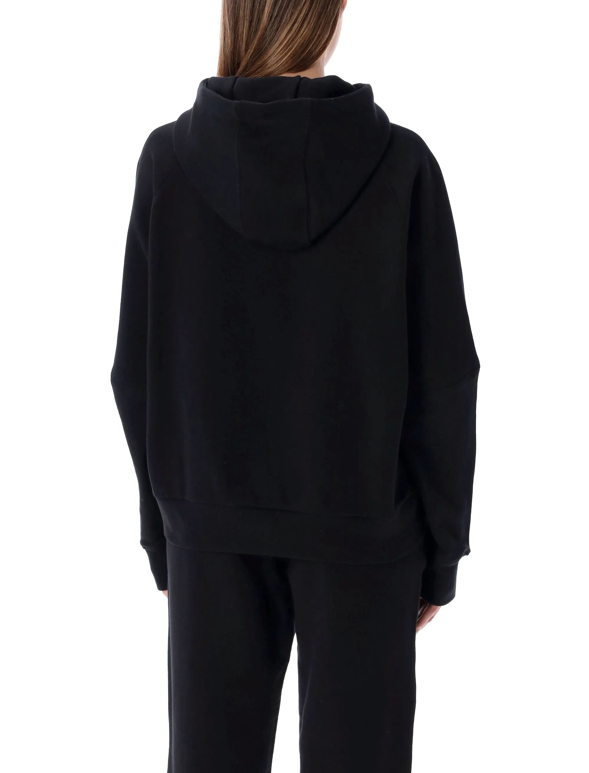 Y-3 Logo Print Drawstring Hoodie