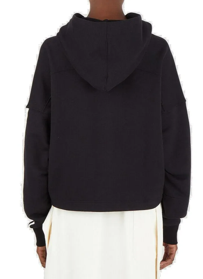 Y-3 Three Stripe Drawstring Hoodie