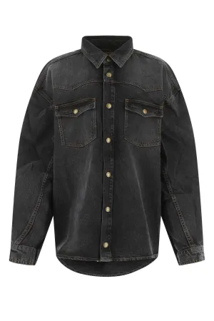 Y/Project Buttoned Oversized Denim Jacket