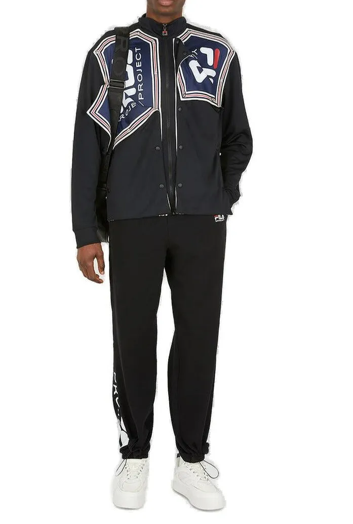 Y/Project Logo Patch Snap Panelled Jacket