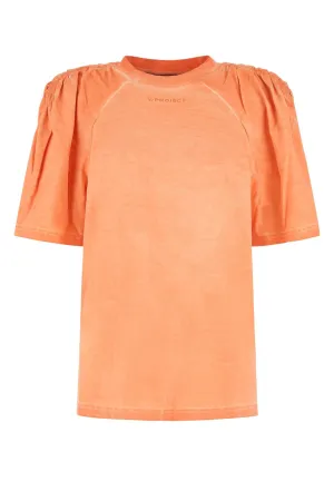 Y/Project Ruched Shoulder Crewneck T-Shirt