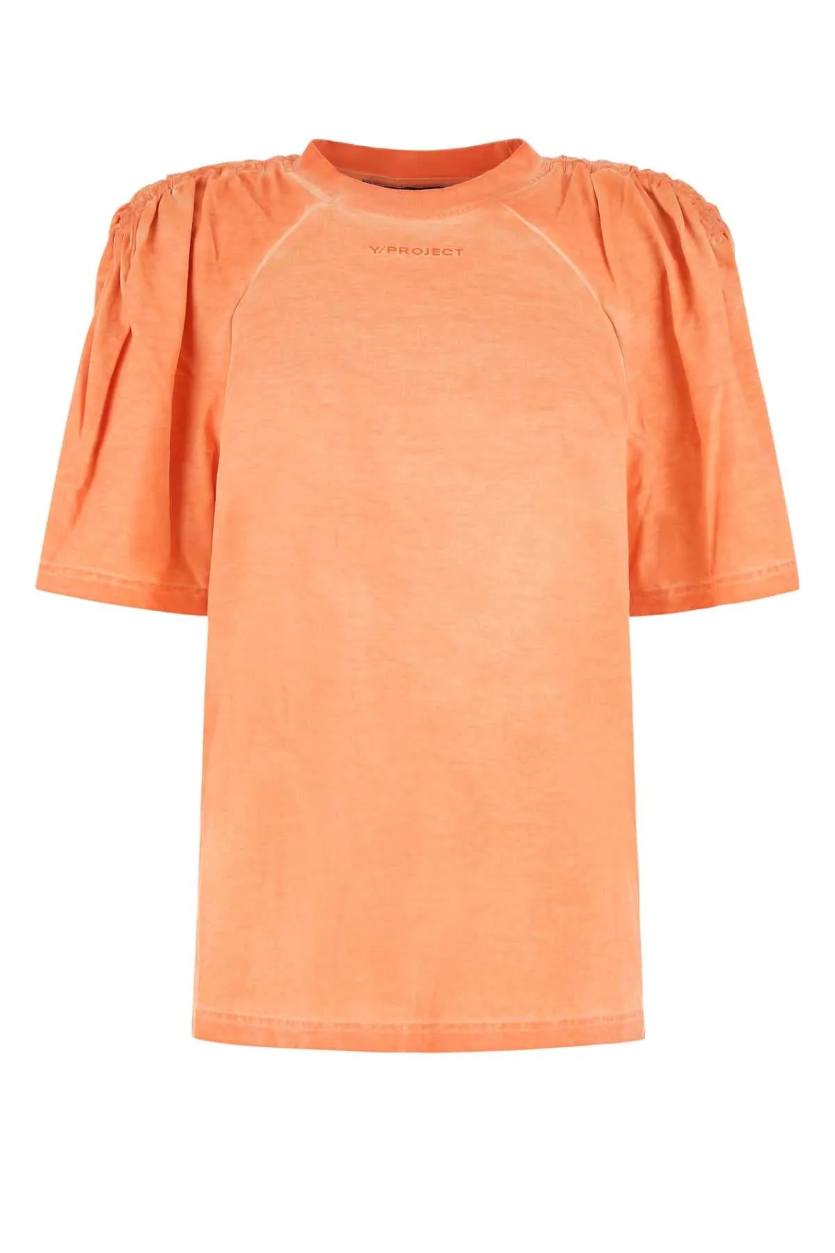 Y/Project Ruched Shoulder Crewneck T-Shirt