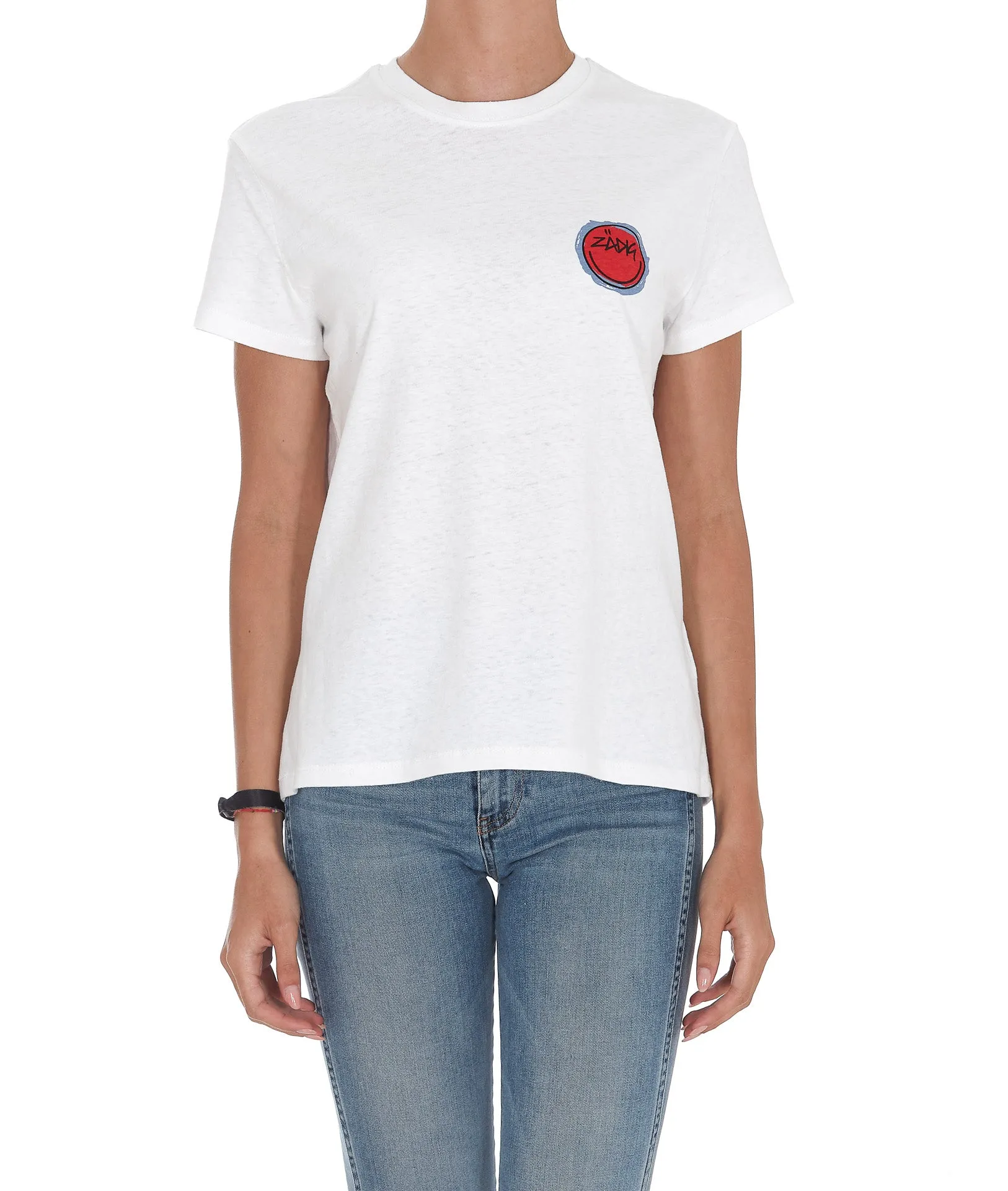 Zadig & Voltaire Logo Printed Crewneck T-Shirt