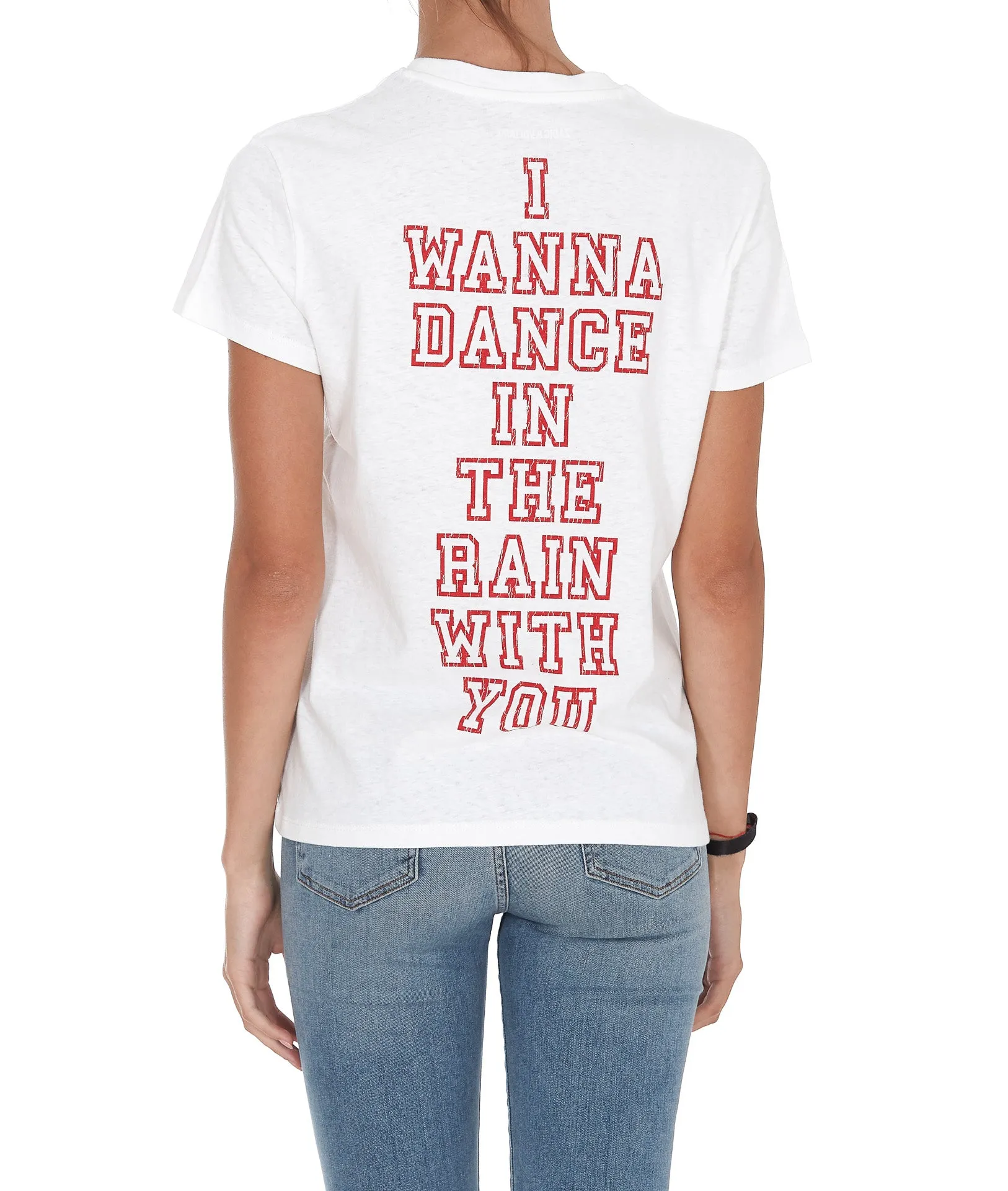 Zadig & Voltaire Logo Printed Crewneck T-Shirt