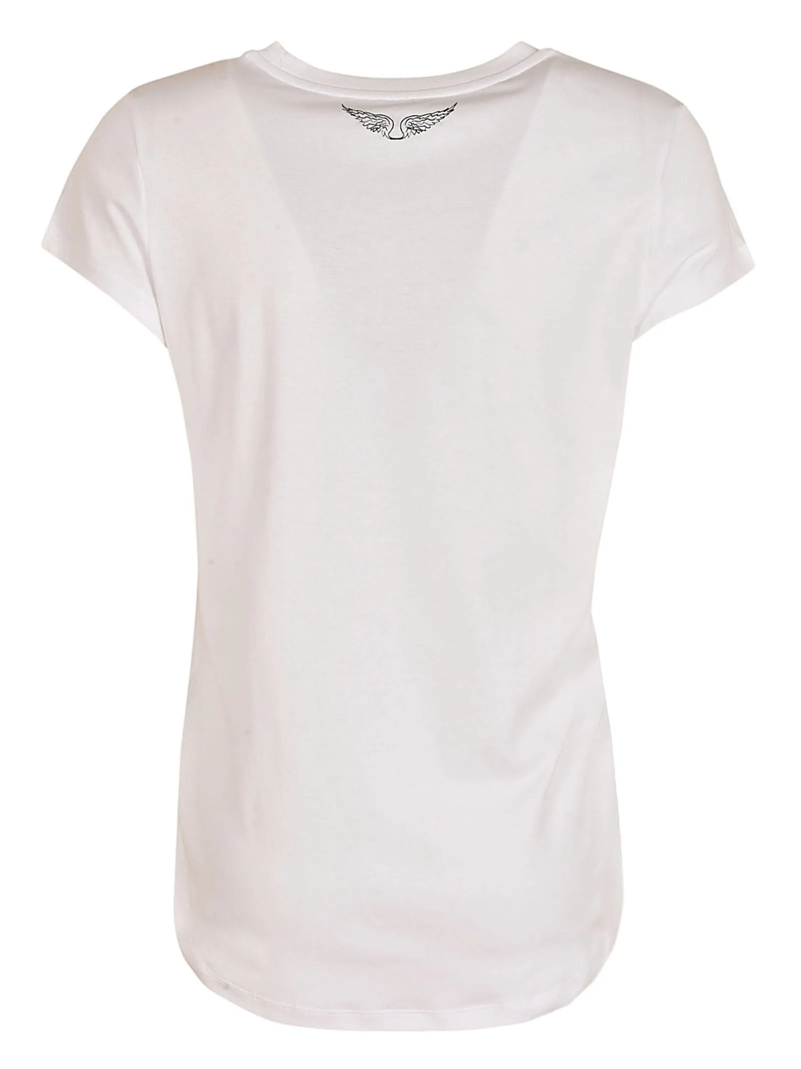 Zadig & Voltaire Slogan-Print Round Neck T-Shirt
