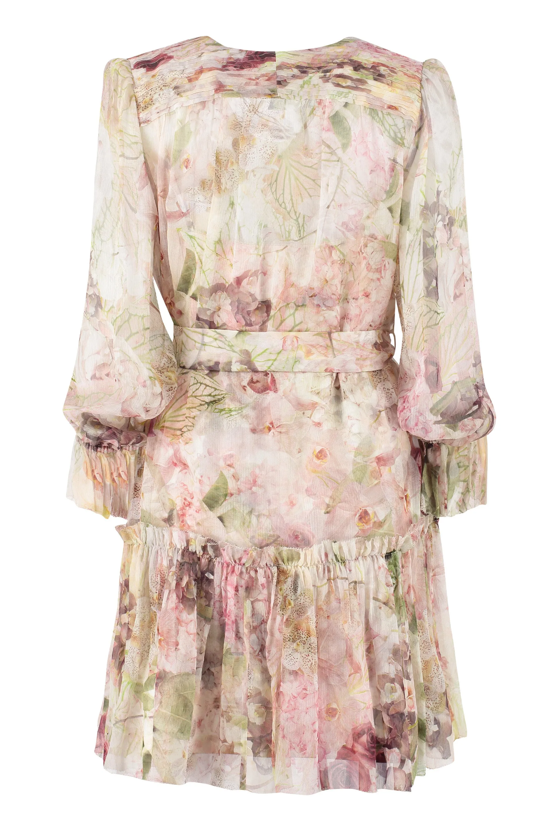 Zimmermann Floral Printed Mini Shirt Dress
