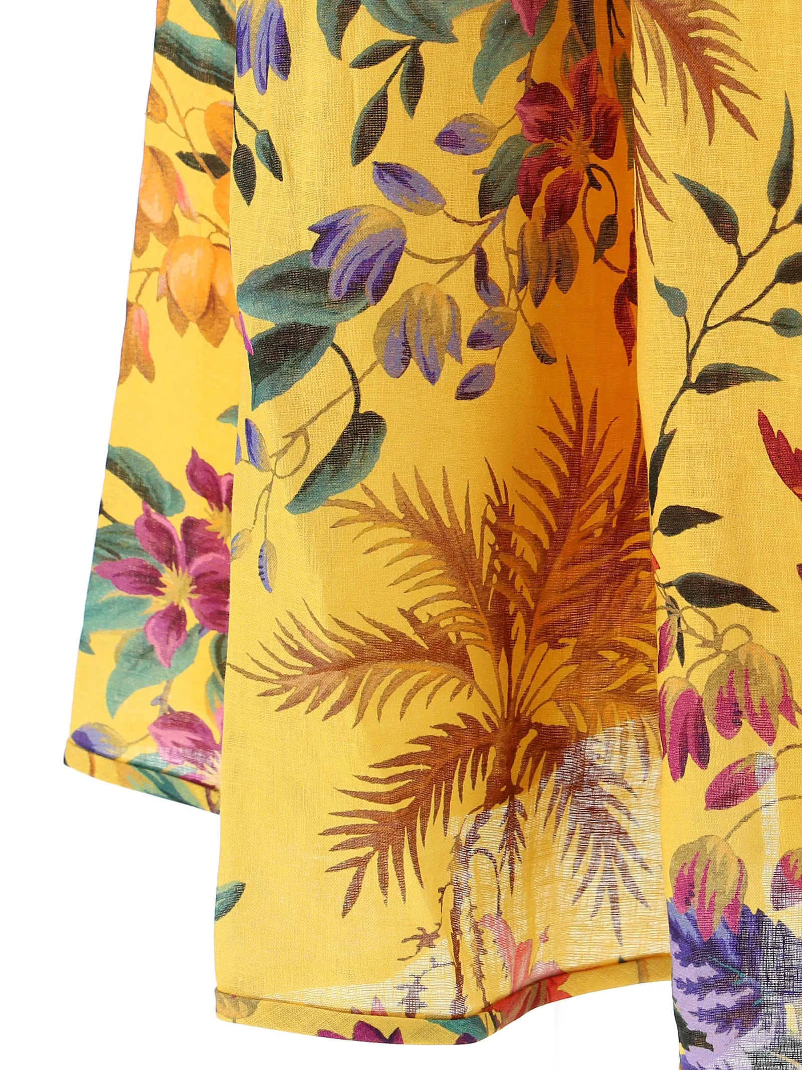 Zimmermann Sleeveless Floral Printed Midi Dress
