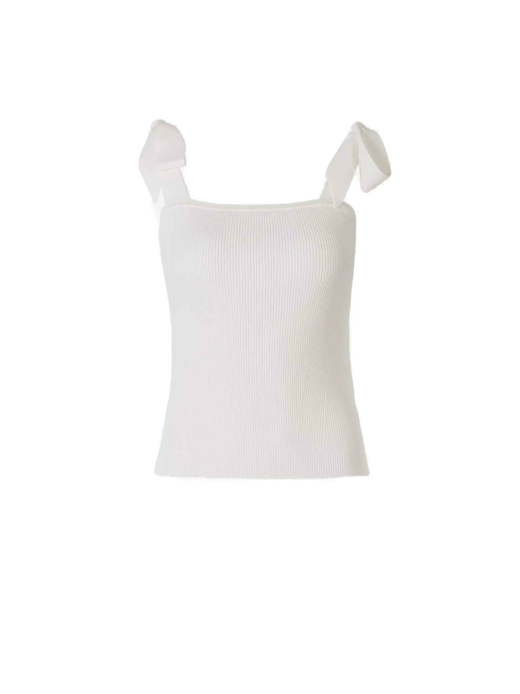 Zimmermann Tropicana Square-Neck Tied Tank Top